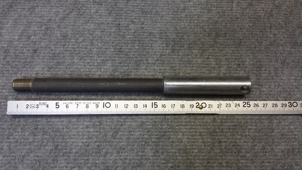 Steckasche, V. für Tromelbremse