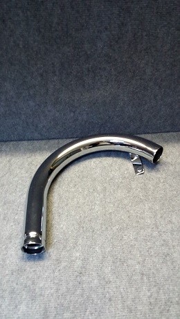 Auspuffrohr Chrom Repl. 