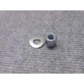 Mutter, Zechskant Linksgewinde Repl.