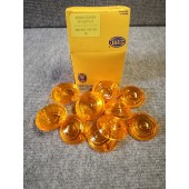 Hella-Lichtscheibe Gelb 10 Stück