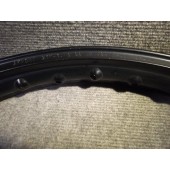 Wheel rim black, front 